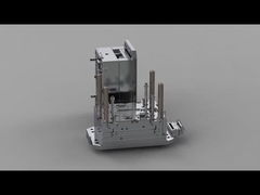 पारदर्शी थ्री-प्रूफ फोन बैटरी कवर (1*1) / हॉट रनर / थ्री-प्लेट मोल्ड नंबर 23691 और 23692