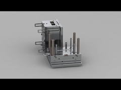 पारदर्शी बैटरी कवर (1*1) / कोल्ड रनर / सब गेट / No.21776