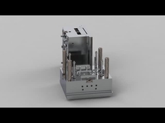 पारदर्शी क्लैमशेल फोन बैक कवर (1*1) / थ्री-प्लेट मोल्ड / कोल्ड रनर नंबर 21872