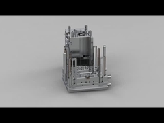 पारदर्शी बैक शेल (1*1) / थ्री-प्लेट्स मोल्ड / कोल्ड रनर नं.22447