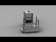 पारदर्शी स्मार्ट वॉच बेस लोअर हाउसिंग (1*4)/ कोल्ड रनर / थ्री-प्लेट्स मोल्ड No.23305