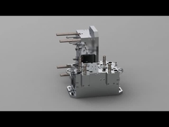 पारदर्शी हेडफोन लोअर हाउसिंग (1*2) / हॉट रनर / थ्री-प्लेट्स मोल्ड नंबर 23306 और 23307