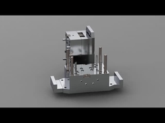 पारदर्शी स्मार्ट डोरबेल बटन (1*4)/हॉट रनर/टू-प्लेट्स मोल्ड No.23675 और 23676