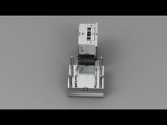 पारदर्शी थ्री-प्रूफ फोन अपर बॉटम हाउसिंग (1*4) / कोल्ड रनर / थ्री-प्लेट मोल्ड नंबर 23690