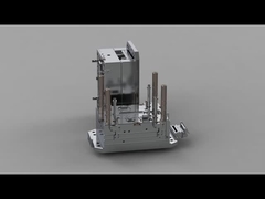 पारदर्शी थ्री-प्रूफ फोन बैटरी कवर (1*1) / हॉट रनर / थ्री-प्लेट मोल्ड नंबर 23691 और 23692