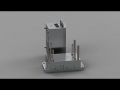 पारदर्शी राउटर की (1*4) / कोल्ड रनर / थ्री-प्लेट मोल्ड नंबर 23894 और 23895