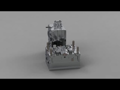 पारदर्शी ऑन-बोर्ड रियर हाउसिंग (1*2) हॉट रनर / थ्री-प्लेट्स मोल्ड नंबर 23909