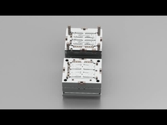 ऑन-बोर्ड लोअर ब्रैकेट (1*4) / हॉट रनर / टू-प्लेट्स मोल्ड No.23912