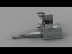 पारदर्शी ऑन-बोर्ड यूनिवर्सल ज्वाइंट लॉक नट (1 * 4) / हॉट रनर / थ्री-प्लेट्स मोल्ड नं .23915