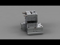 पारदर्शी ऑन-बोर्ड फुट रेस्ट बॉल (1*4) / हॉट रनर / टू-प्लेट्स मोल्ड No.23916