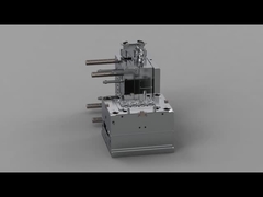 पारदर्शी ऑन-बोर्ड क्लैम्प ब्रैकेट (1*8) / हॉट रनर / थ्री-प्लेट्स मोल्ड No.24119