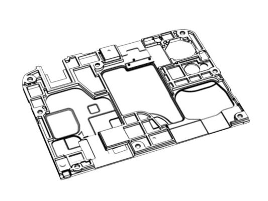 OEM / ODM ： Multi Cavity Injection Mold & Mainboard bracket (1*2) No.22684